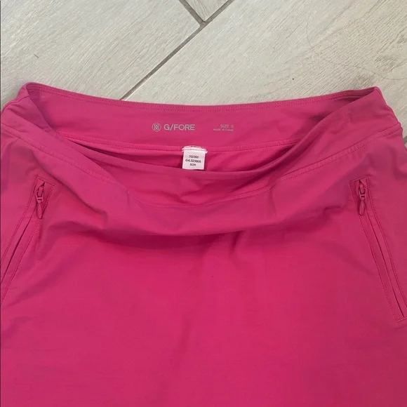 G/FORE Women’s Silky Tech Nylon A-Line Skort SORBET Pink Small - Picture 11 of 13
